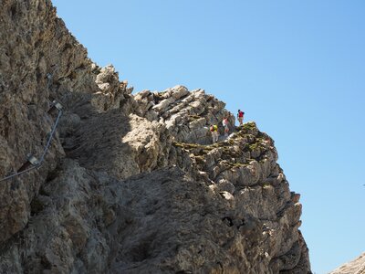 Rock exposed scramble photo