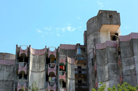 Architecture of buildings and apartments in Montenegro photo