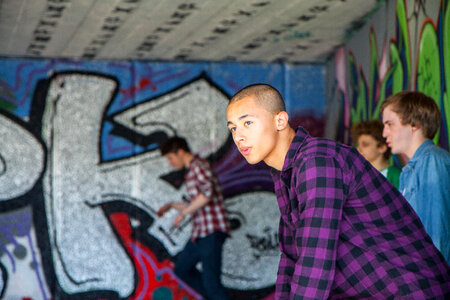 Southbank Skater, London photo