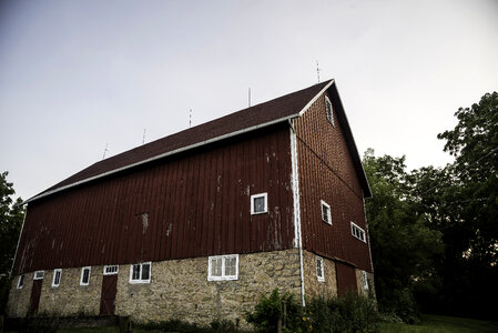 Barn and homestead at Cross Plains State Park