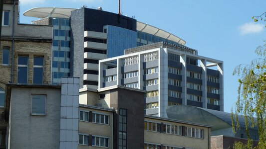 Skyline architecture building