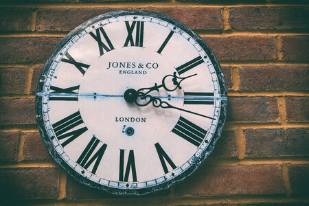 Faded Clock