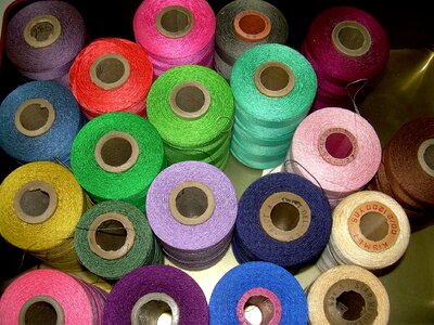 Colors cotton sewing photo