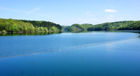 Nature dam blue