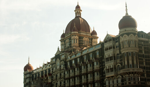 Taj Hotel Closeup photo