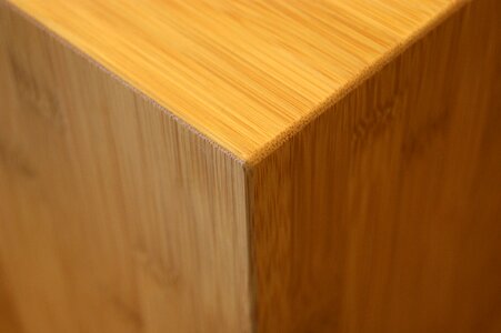 Cube wood 3d photo