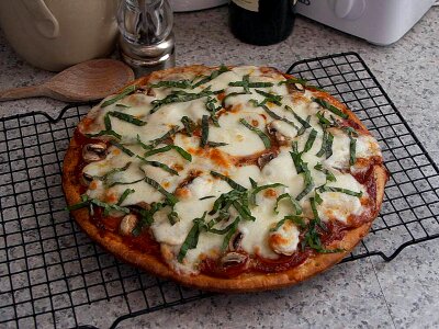 Bell Pepper pepperoni pizza pizza photo