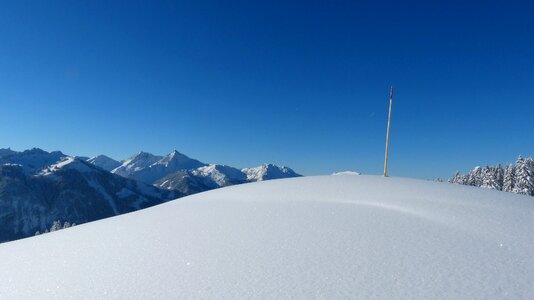 Iseler winter backcountry skiiing photo