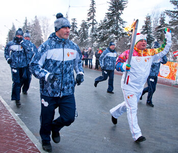 Olympic flame photo