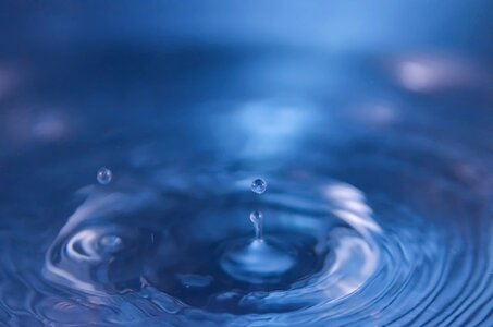 Water mood close up