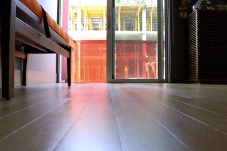 Bench door floor