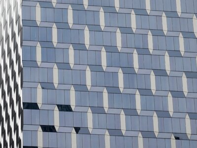City abstract architecture