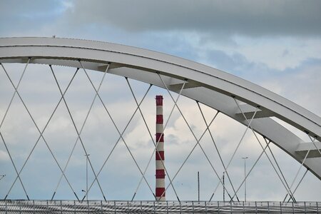 Factory tower architecture photo