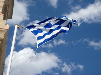 Wind greece sky photo