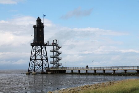 Watts wadden sea ebb photo