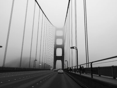 Foggy Bridge photo