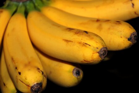Banana peel fruit juicy photo