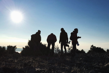 Camera lake landscape