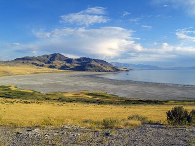 Landscape desert water