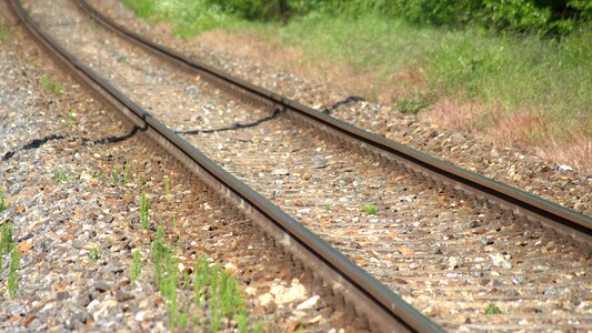 Gleise railway tracks railroad tracks photo