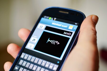 Screen technology wireless phone