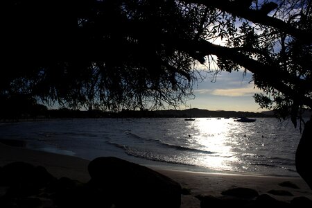 Sunset flying beira mar