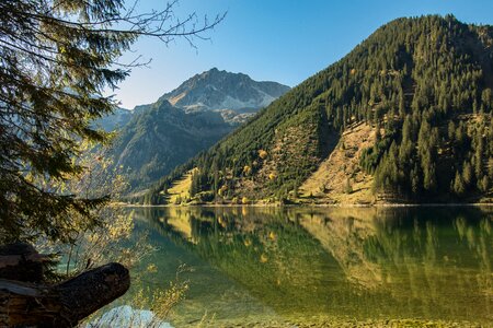 Alpine vilsalpseeberge mountains photo