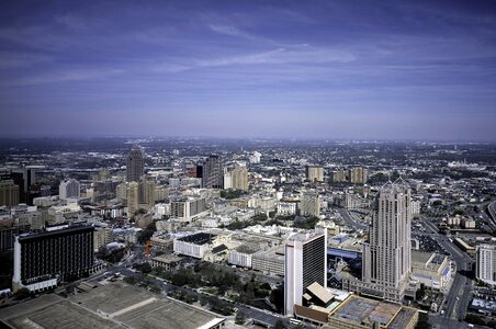 Downtown city building photo