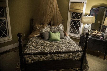 Cute Bedroom in Cabin photo