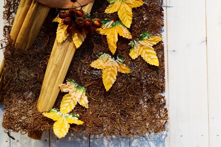 Decoration fall leaf