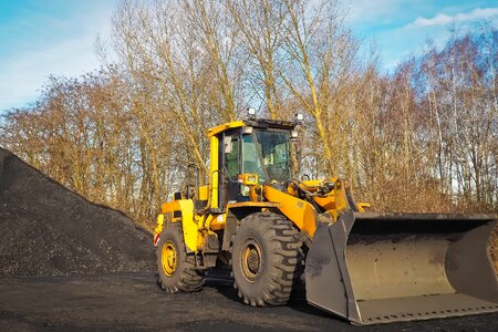 Beautiful Photo bulldozer cloud