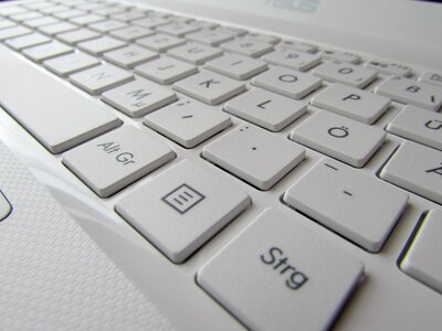 Notebook ctrl white