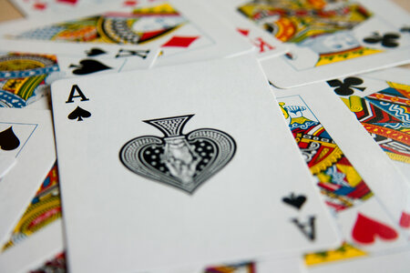 Ace Of Spade Cards photo