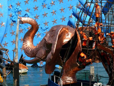 Lake constance open air theater elephant