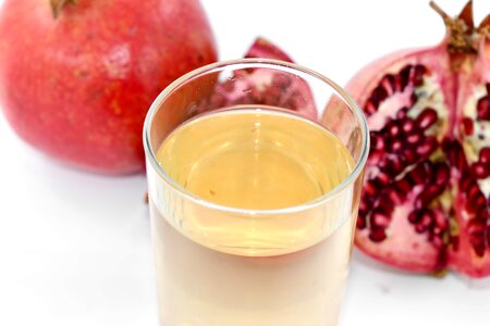 Juice liquid pomegranate