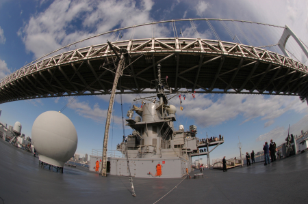 Ship aircraft carrier sky