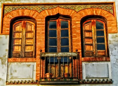 Facade architecture hdr photo