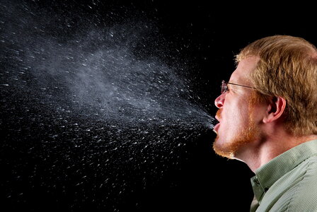 Sneeze coronavirus pneumonia photo