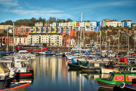 Bristol Marina in Bristol, England