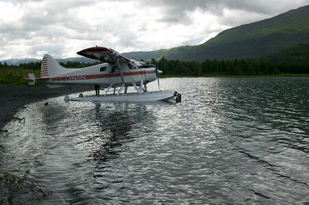 Seaplane at Kodiak National Wildlife Refuge photo