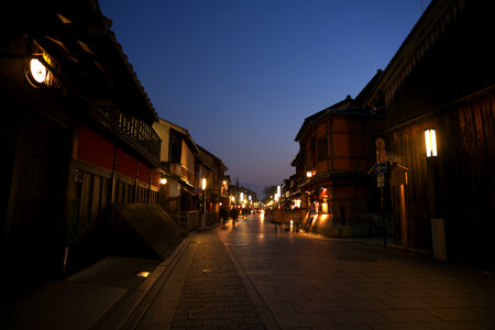 Saturday Night in Gion, Kyoto photo