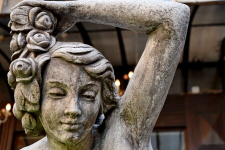 Sculpture woman statue