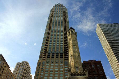 Skyscraper chicago castle photo