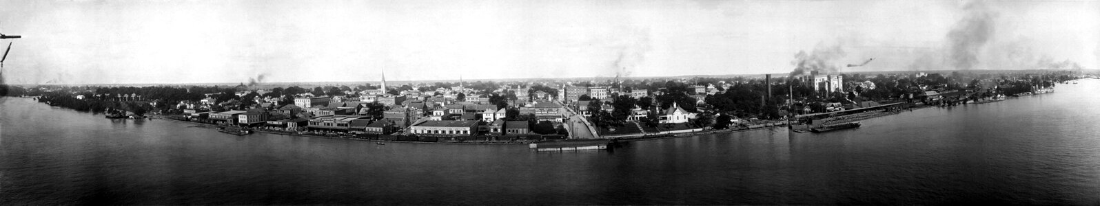 Baton Rouge Panorama 1912 in Louisiana