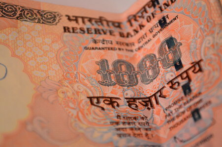 Thousand Rupee Note India