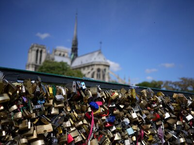 Cathedral locks padlock photo