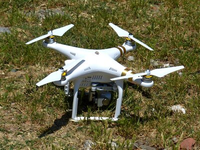 Modelling propeller quadrocopter