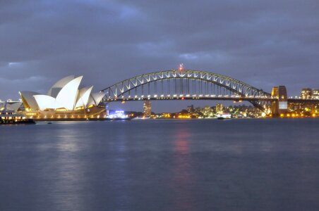 Australia bridge harbour photo