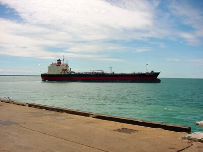 Australian cargo harbor