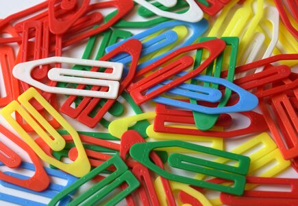 Colorful office stationery